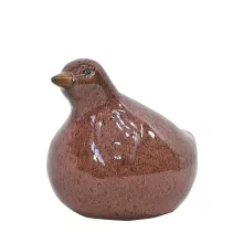 DECO BIRD WILD BERRY RED
