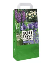 Bulb Garden BLUE 100 days flowers