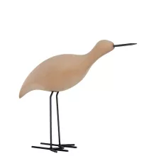 DECO STORK RED TERRACOTTA
