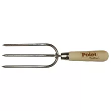 Traditional handwiedvork kort handvat polet Polet