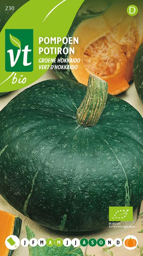 POMPOEN GROENE HOKKAIDO BIO