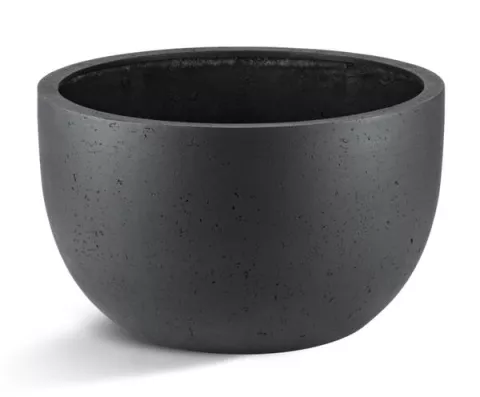 BIG EGG POT LOW ANTHRACITE