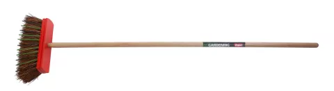 Straatbezem met steel Polet