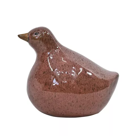 DECO BIRD WILD BERRY RED