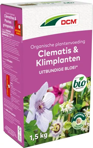DCM CLEMATIS EN KLIMPLANTEN BIO MESTSTOF