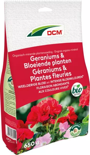 DCM GERANIUMS & BLOEIENDE PLANTEN MESTSTOF