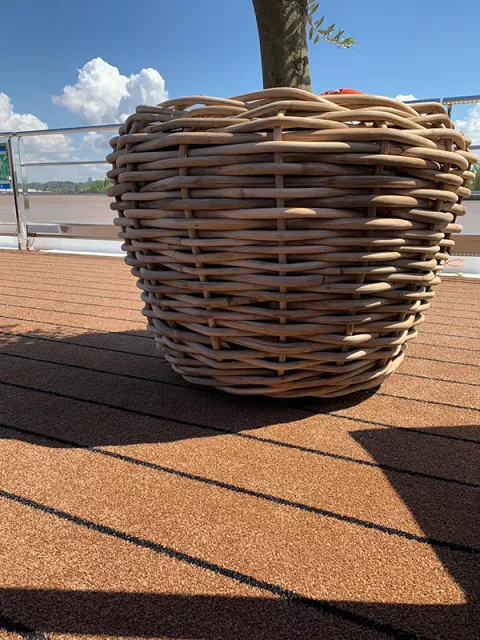 DRYPOT CL ROTAN GRIJS