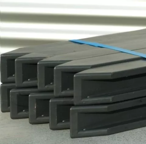 ECOPIC H-PROFIEL 10 STUKS GRIJS