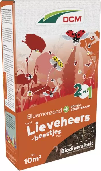 DCM BLOEMENMENGSEL LIEVEHEERSBEESTJES + BODEMVERBETERAAR