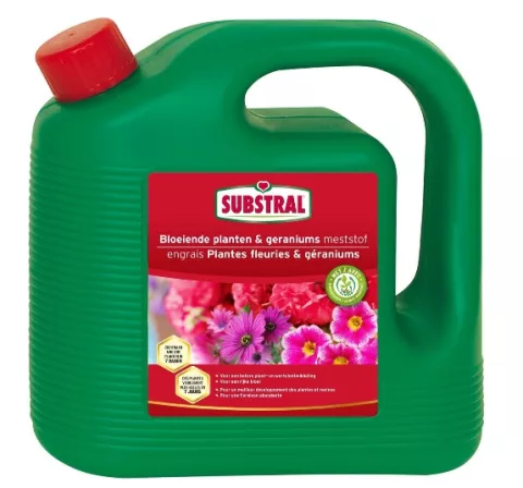 SUBSTRAL MESTSTOF BLOEIENDE PLANTEN & GERANIUMS VLOEIBAAR