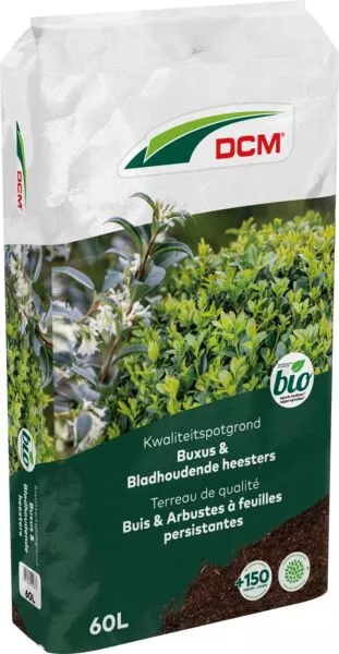 POTGROND BUXUS & BLADHOUDENDE HEESTERS DCM