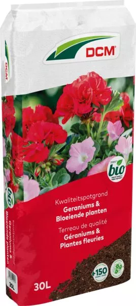 POTGROND GERANIUM & BLOEIENDE PLANTEN DCM