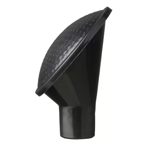 SPROEIKOP KUNSTSTOF ZWART